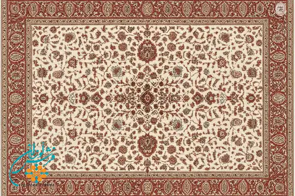 Scattered design carpet